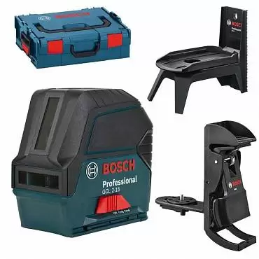 Bosch GCL 2-15 + RM1 + BM3 clip + кейс - лазерный нивелир