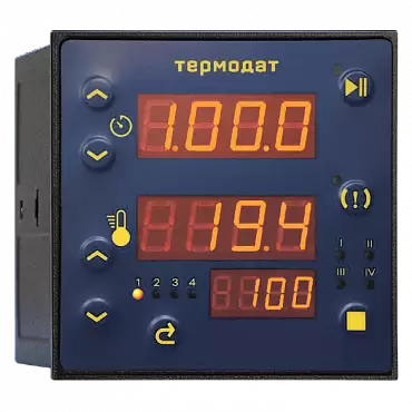 Термодат-11МС5 - 2-х канальный терморегулятор для установок сжигания мусора