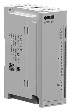 МК210-312 - модуль дискретного ввода/вывода (12 вх. /4 вых)